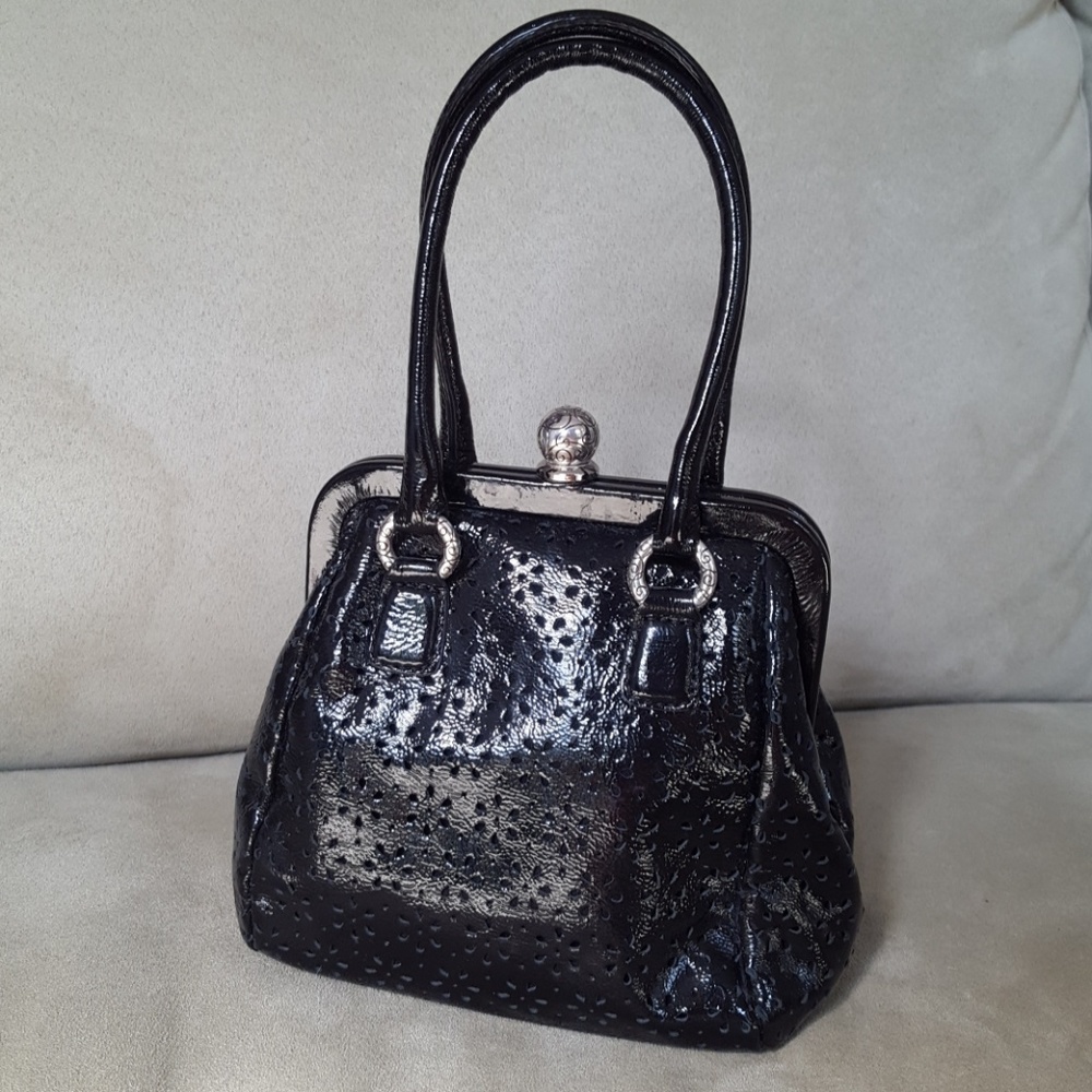 Brighton Mini Satchel w metal shoulder strap